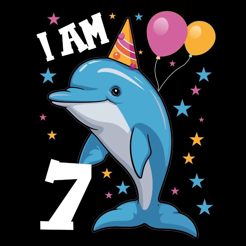 J'ai 7 ans Delfine Delfin 7ème anniversaire