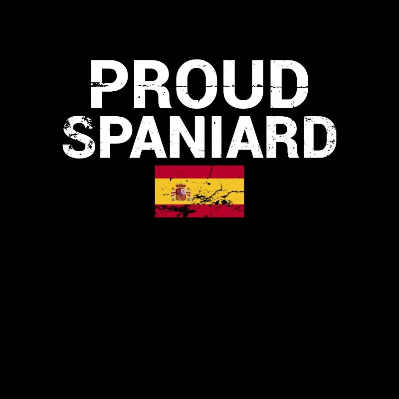 Fier Espagnol Vintage Espagne drapeau espagnol