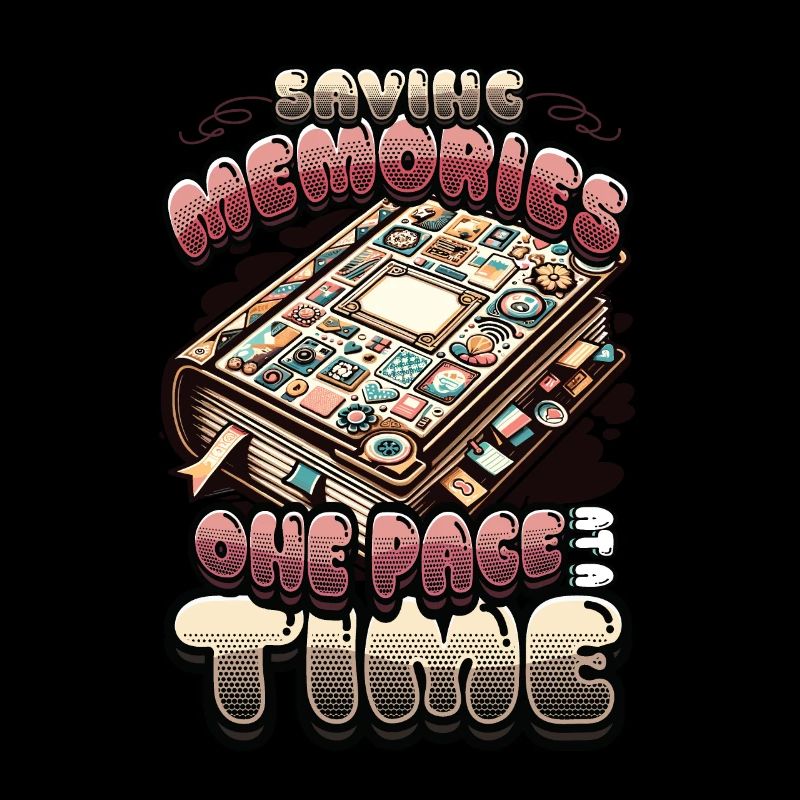 Mädchen Scrapbooking Enthusiast Scrapbook