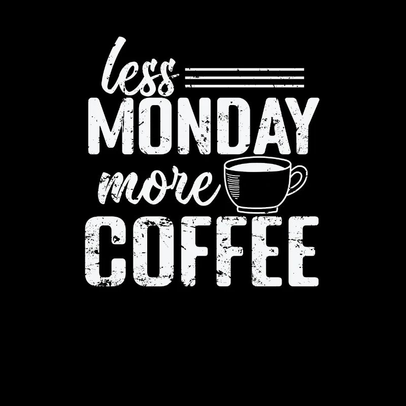 Moins de lundi, plus de caféine, de café