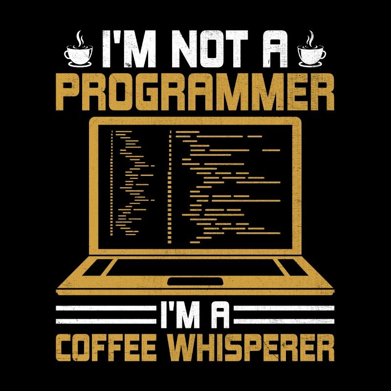 Kaffee-Codierung Programmierer Programmierer Entwickler Nerd Coff
