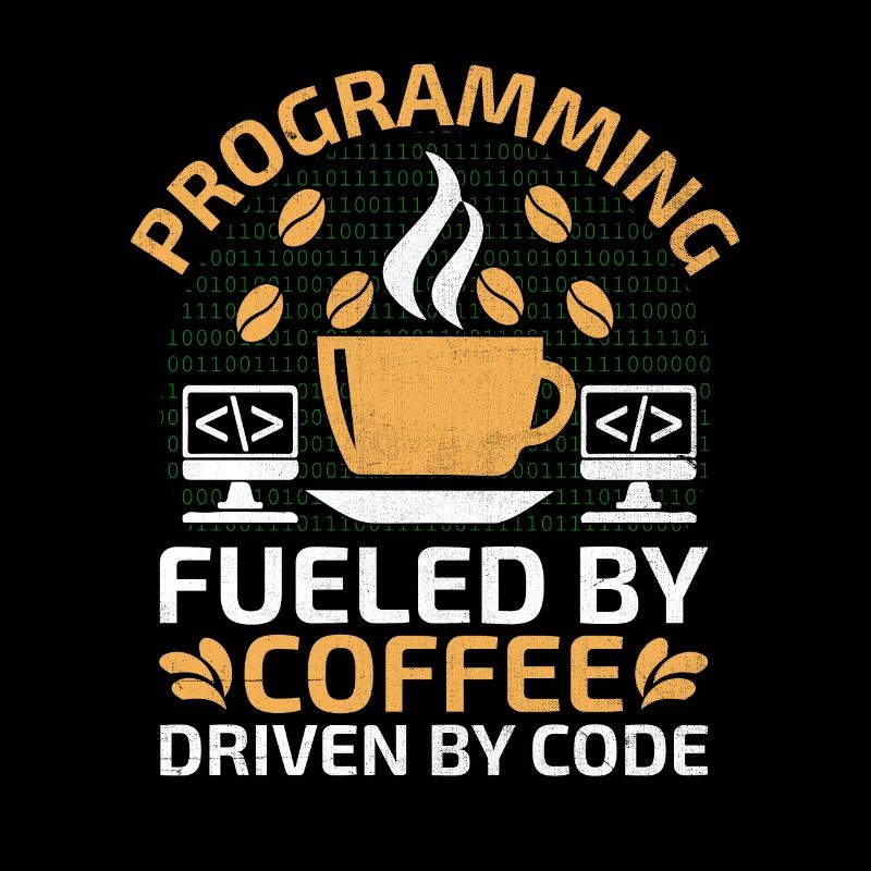 Kaffee-Codierung Programmierer Programmierer Entwickler Nerd Coff