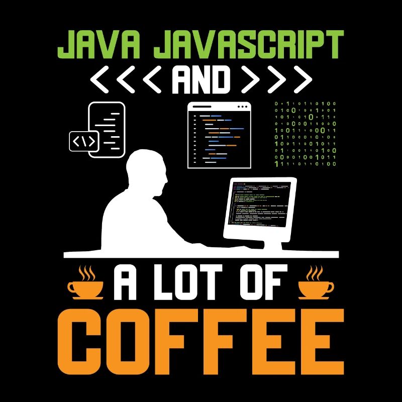 Kaffee-Codierung Programmierer Programmierer Entwickler Nerd Coff