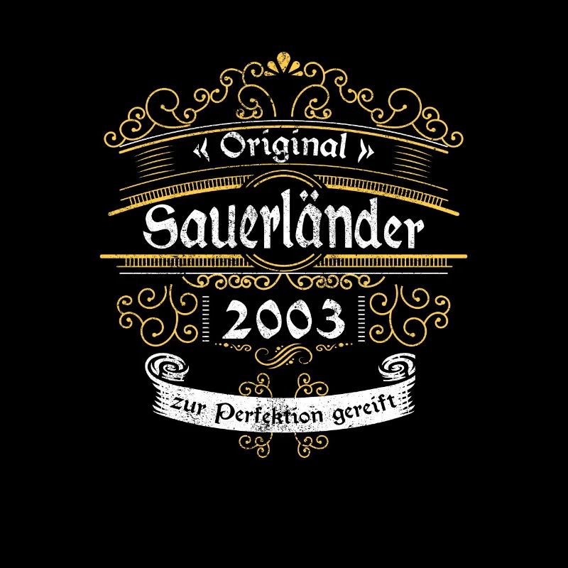 2003 Geburtstag Sauerländer Original Whiskey