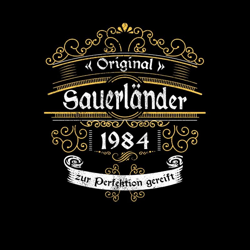 1984 Geburtstag Sauerländer Original Whiskey