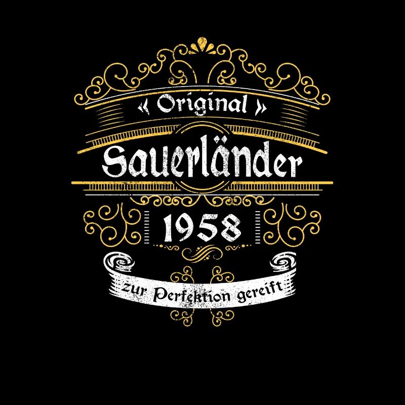 1958 Geburtstag Sauerländer Original Whiskey