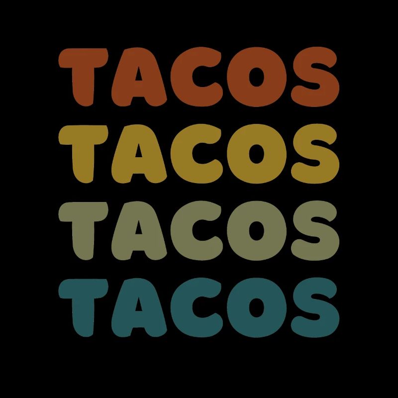 Tacos Retro - Les tacos sont ma Saint-Valentin