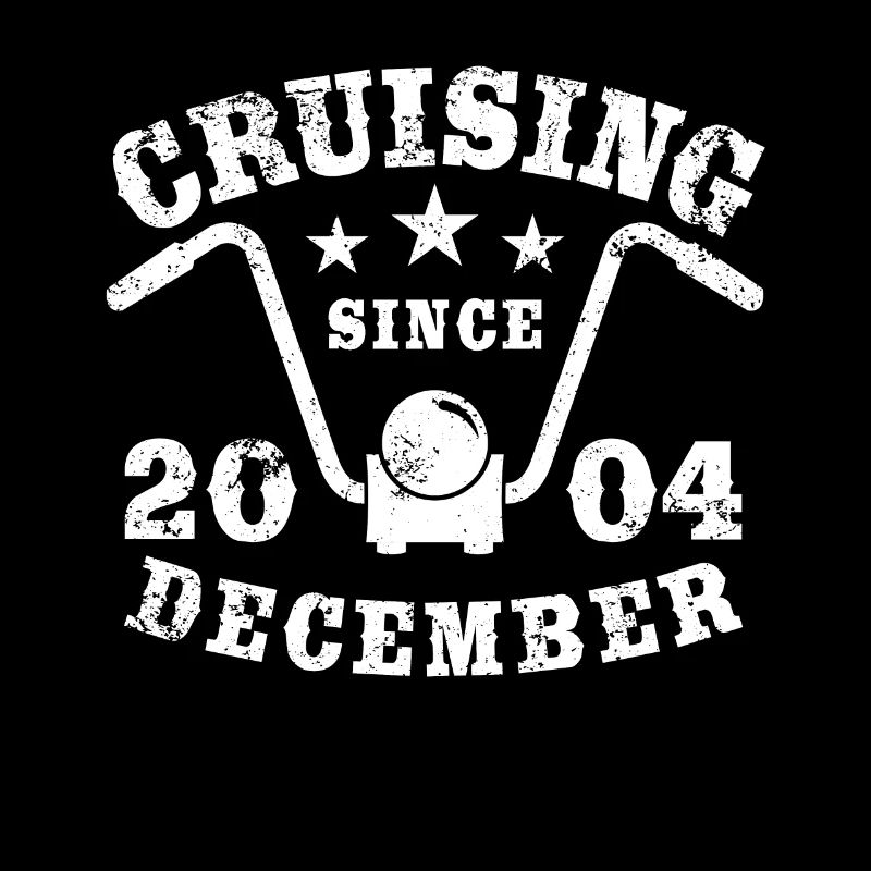 Cruising Biker Geburtstag Dezember 2004 Motorrad