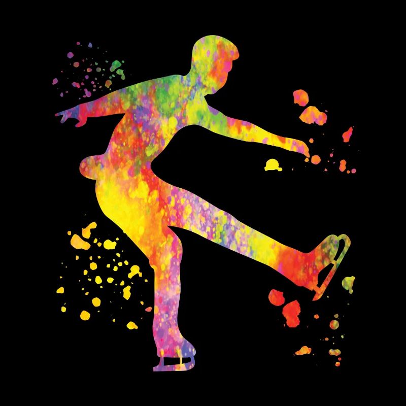 Eiskunstläufer Schlittschuhlaufen Eiskunstlauf
