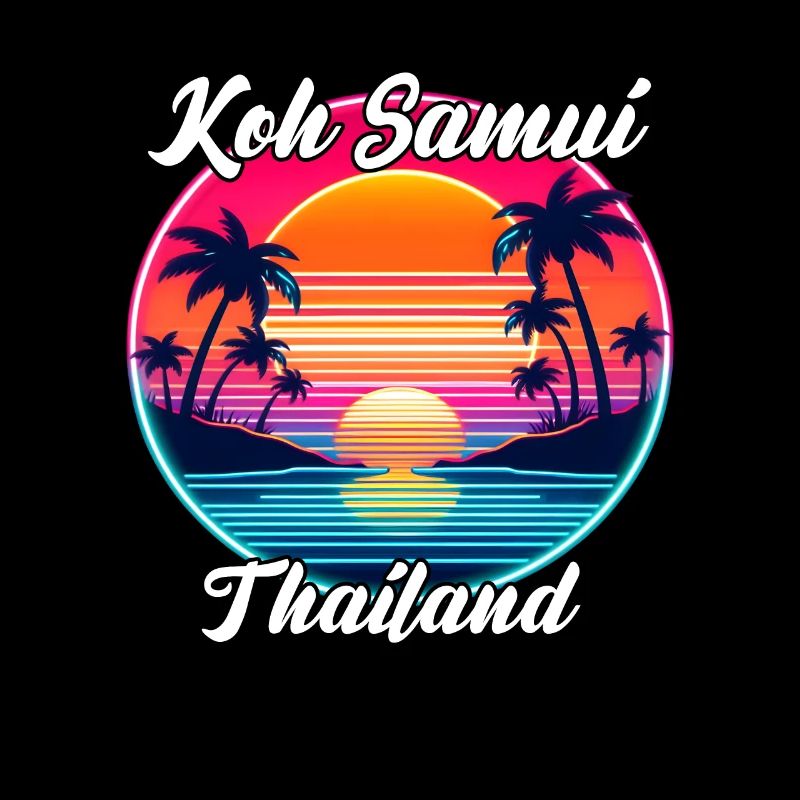 Sunset over Koh Samui