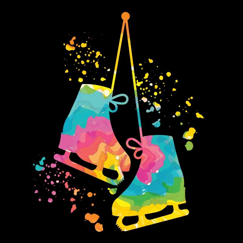 Eiskunstläufer Schlittschuhlaufen Eiskunstlauf