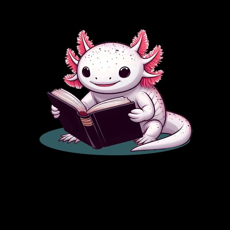 Lesender Axolotl