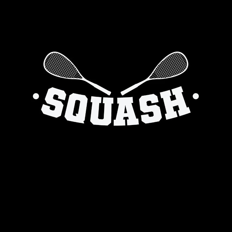 Squash spielen im Duell