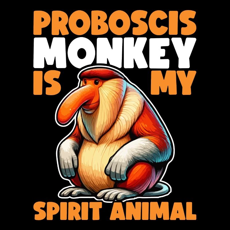 Proboscis Monkey Dabbing Monkey Gift Monkeys