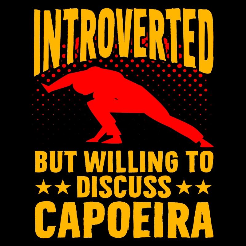 Introvertiert, aber bereit, über Capoeira zu diskutieren