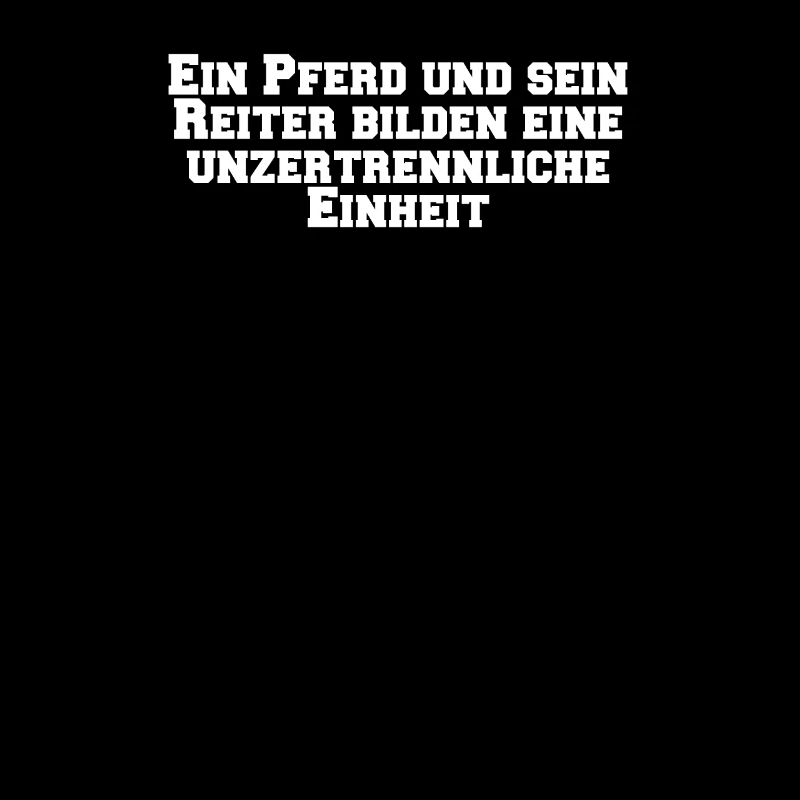 Reiten - Ein Pferd und sein Reiter bilden eine