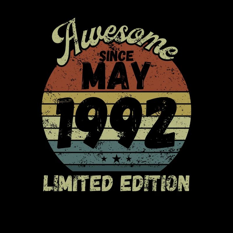Awesome since May 1992 - Geburtstag