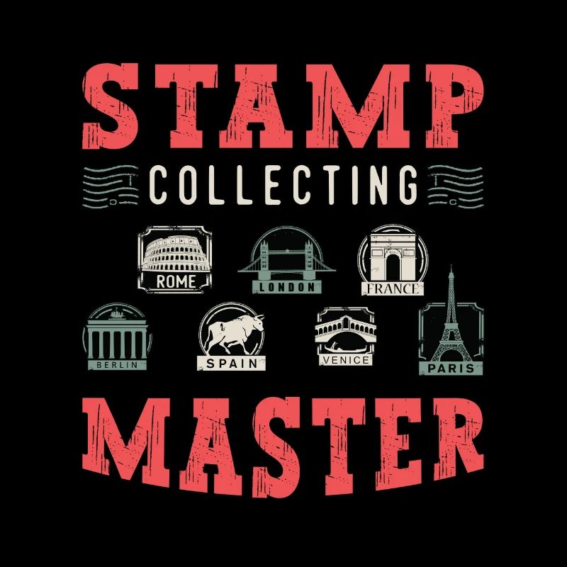 Stamp Collecting Master Philately Stamp Lover