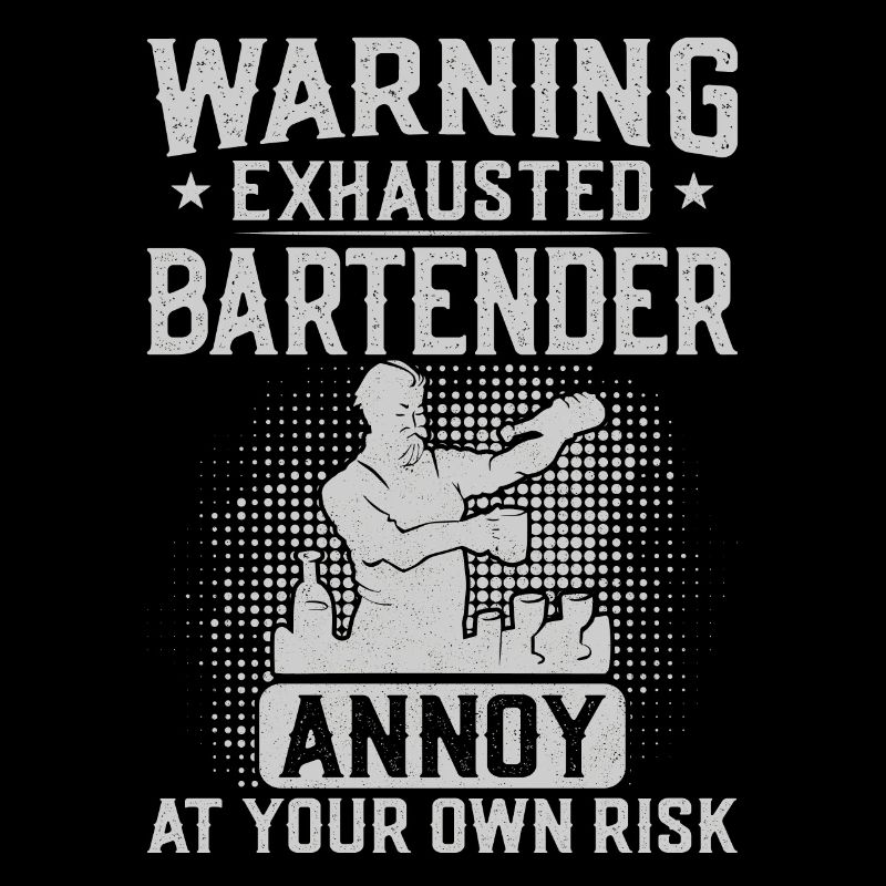 Avertissement du mixologue barman