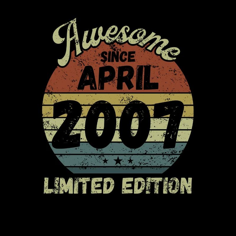 Awesome since April 2007 - Birthday