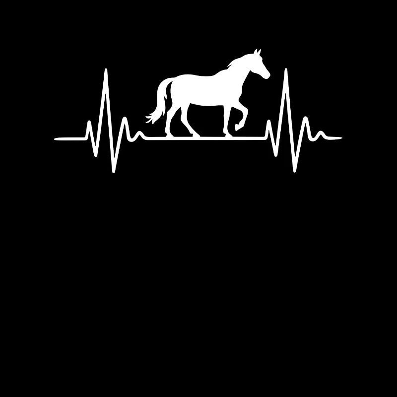 Heartbeat Design mit Pferd