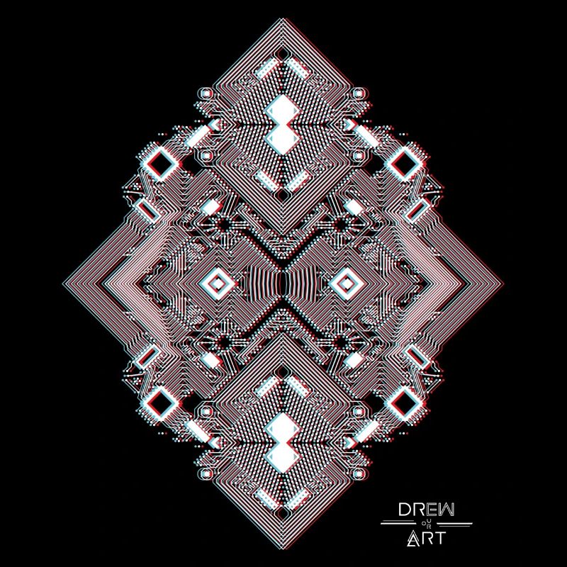 CIRCUIT IMPRIME 1 3D blanc