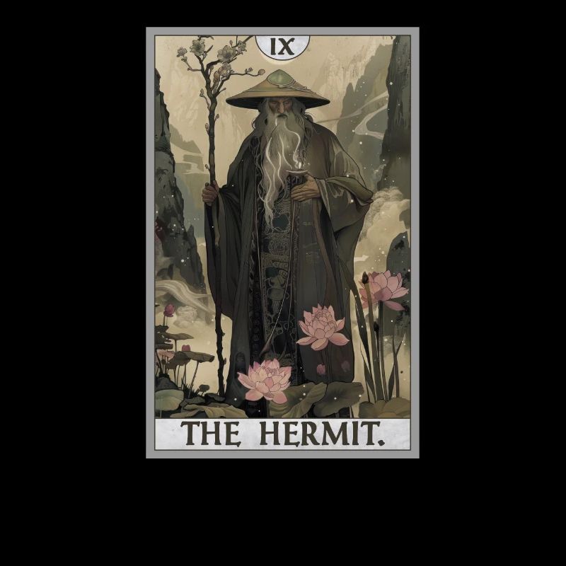 Tarotkarten Tarotkarte The Hermit Der Eremit