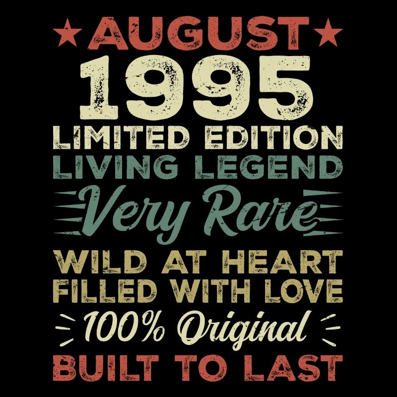 August 1995 - Geschenkidee Für August 1995 - 1995