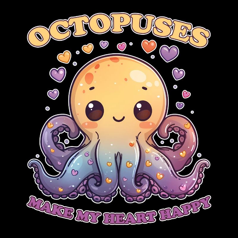 Funny Octopus Cephalopod Squid Gift