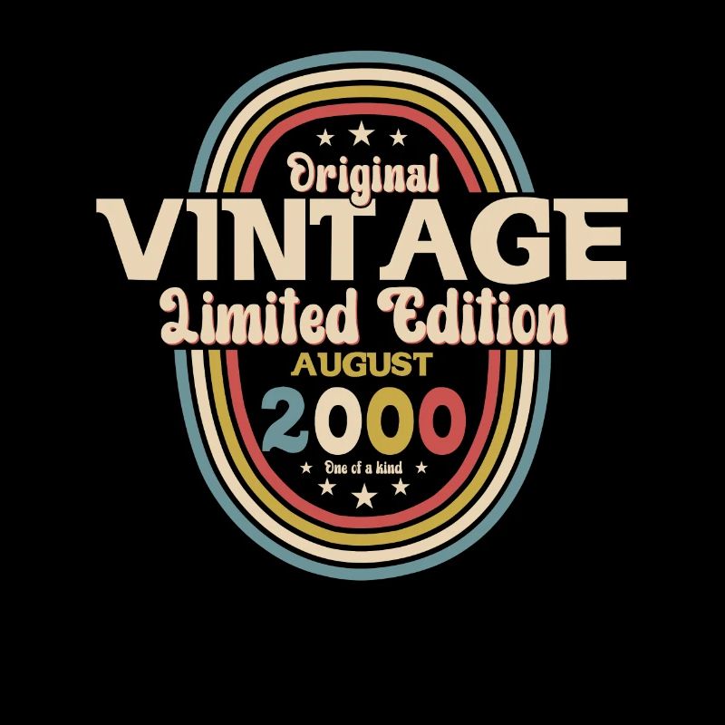 24ème Anniversaire Original Août 2000 Millésime 2000