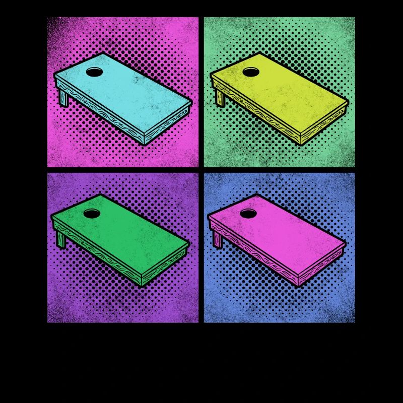 Joueur de sac de haricots de l’équipe Cornhole