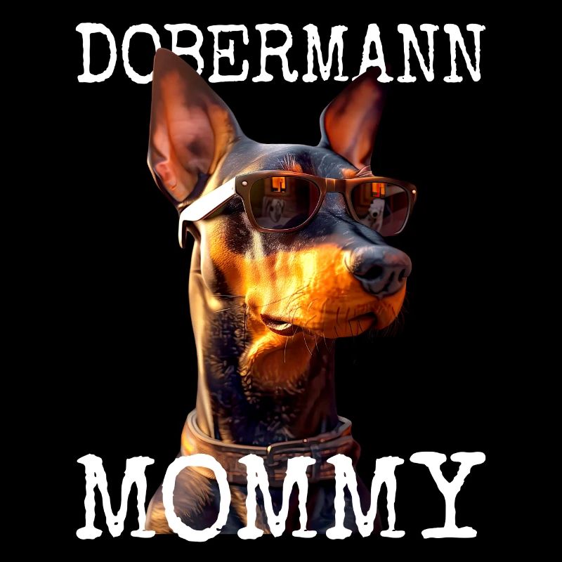 Dobermann Mommy Mama Mutter Muttertag Mom Doberman