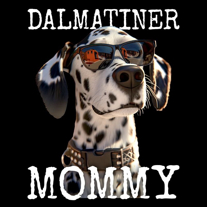 Dalmatiner Mommy Hunde Mama Mutter Muttertag Mom