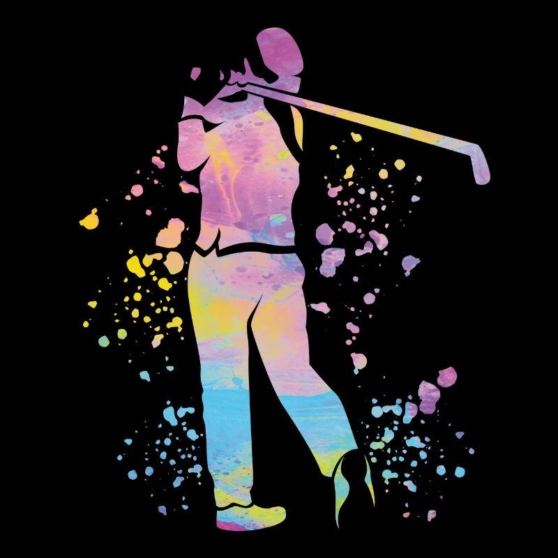 Golfer Colorsplash Kinder Miniaturgolf