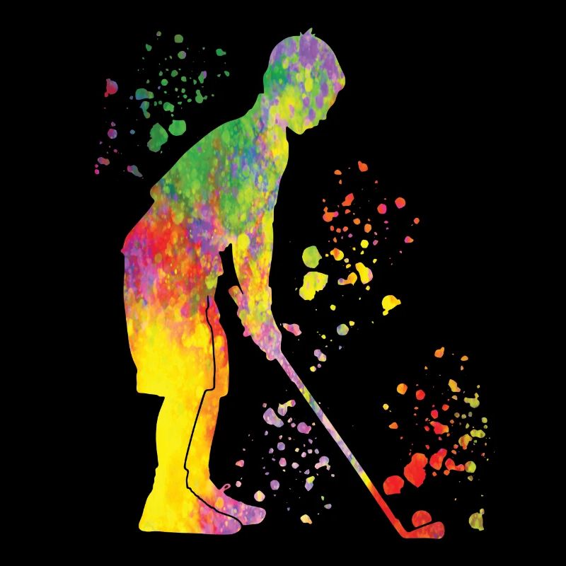 Golfer Colorsplash Kinder Miniaturgolf