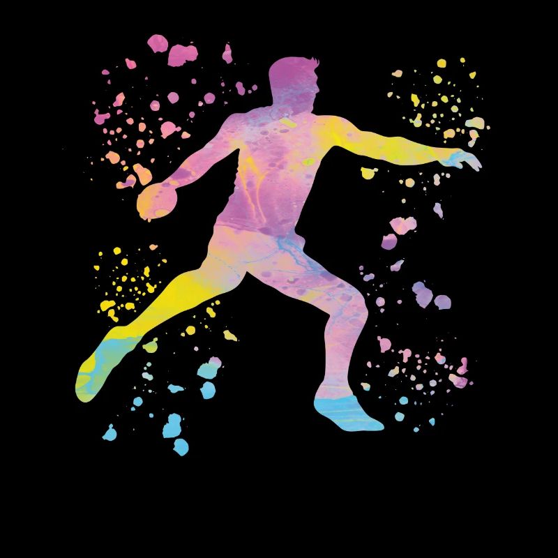 Lanceur de disque Lancer de disque Colorsplash