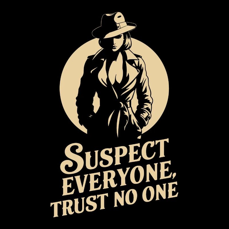 Suspect Everyone, Trust No One - Murder Mystery
