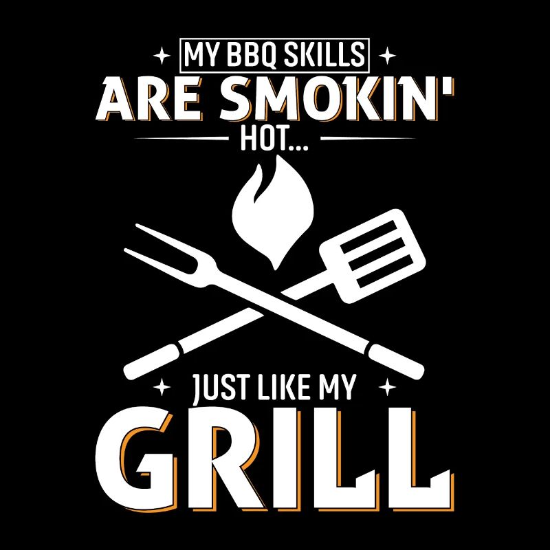 Mes compétences en BBQ sont brûlantes... Tout comme mon gril.