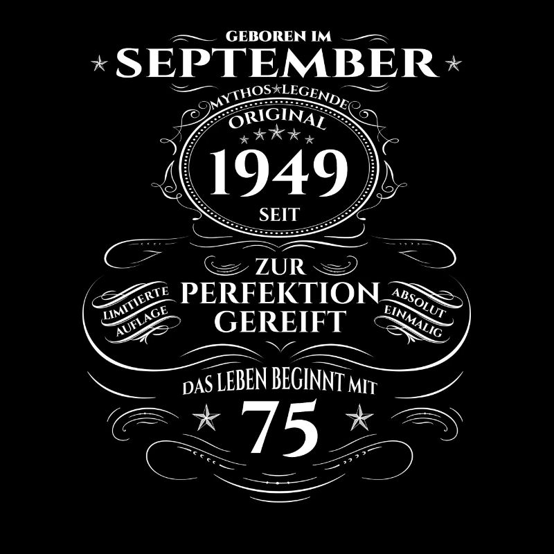 75th Birthday Original September 1949 Volume 49