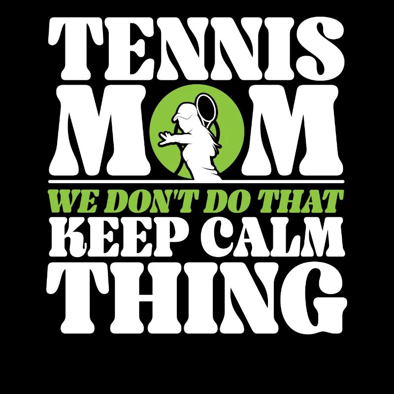 Funny Tennis Player Racket Mom
