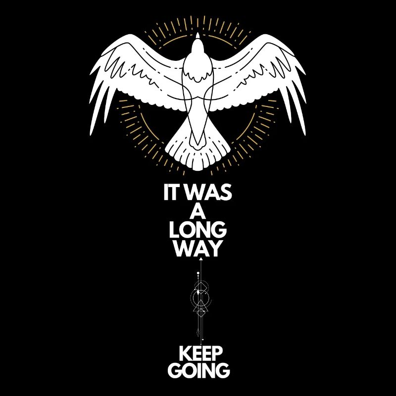 Keep going Nordisches Motivations Design