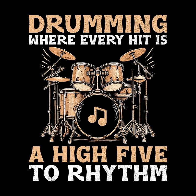 Drumming Where Every Hit Is A High Five To Rhythm