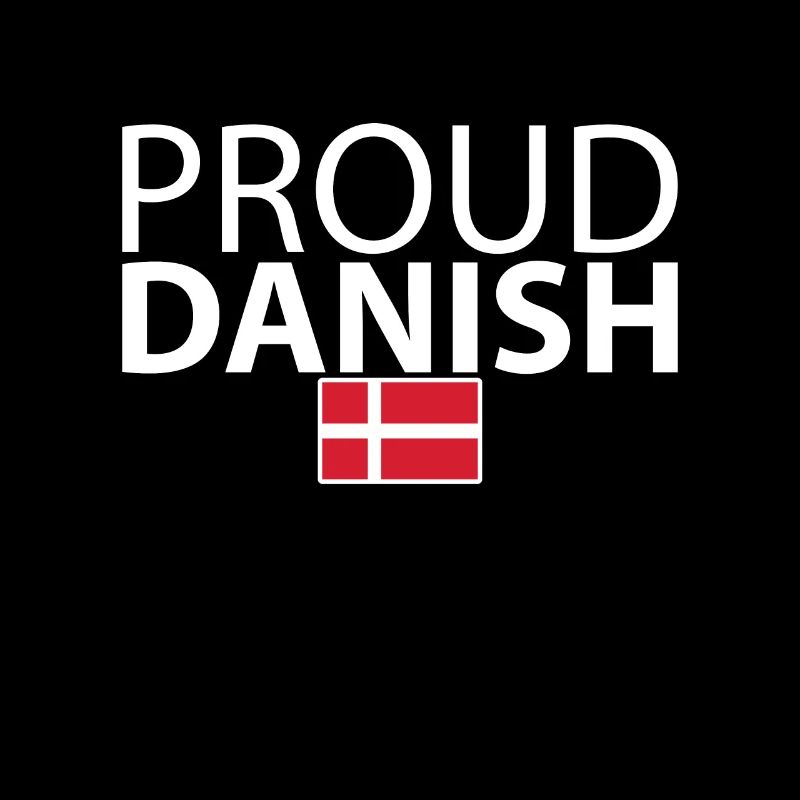 Fier danois Danemark Drapeau danois Danois