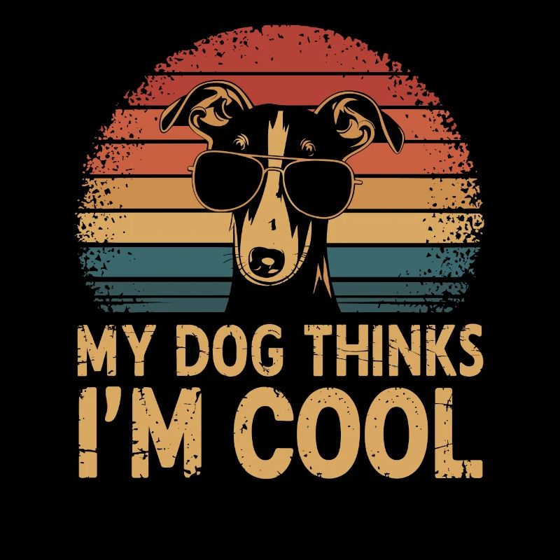 Whippet Mein Hund Denkt Das Ich Cool Bin