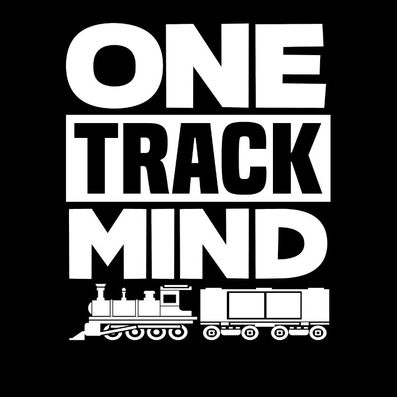 Single-track idea: railway, train