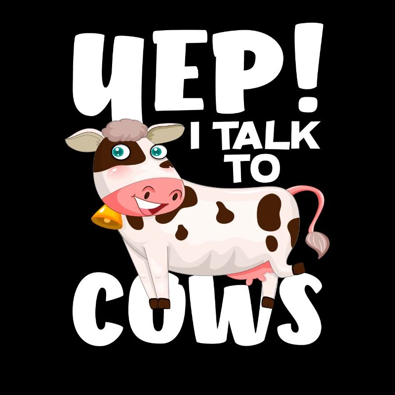 Yep! I talk to cows funny cow