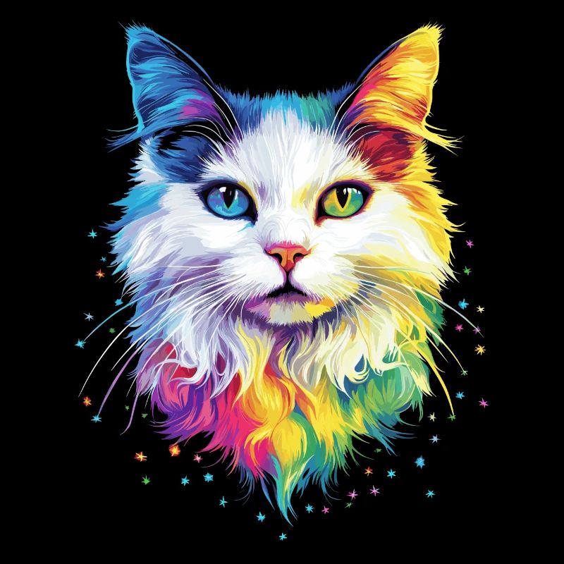 Chat Angora Blanc Chat Angora Chats Angora Mignons