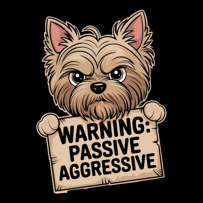 Warnung: Passiv Aggressiv Yorkshire Terrier