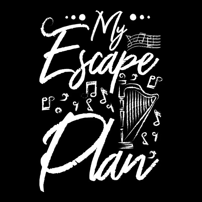 Jouer de la harpe est mon plan d’évasion