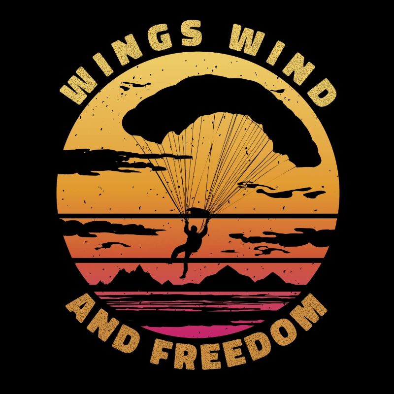 Ailes, vent et liberté - Flieger Spruch